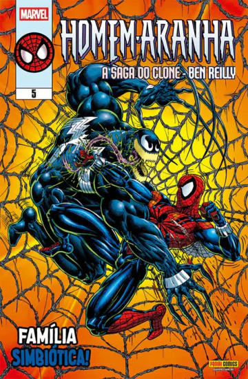 Capa de Homem-Aranha: A Saga Do Clone - Ben Reilly Vol. 5, Panini