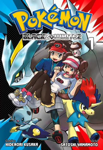 Capa de Pokémon Black 2 & White 2 Vol. 01, Panini