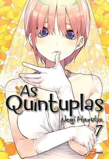 Capa de As Quíntuplas Vol. 7, Panini