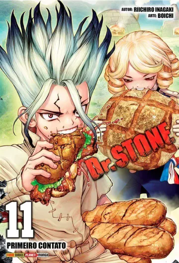 Capa de Dr. Stone Vol. 11, Panini