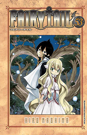 Capa de Fairy Tail #53, Editora JBC