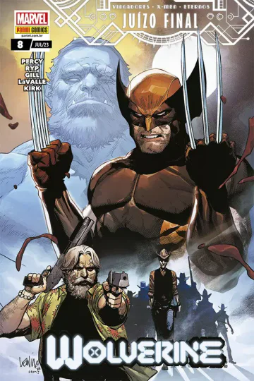 Capa de Wolverine (2022) Vol. 8, Panini