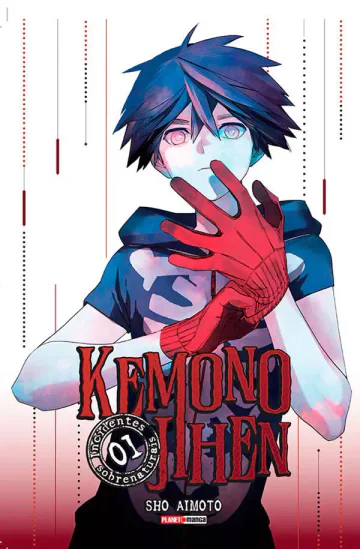 Capa de Kemono Jihen - Incidentes Sobrenaturais Vol. 1, Panini