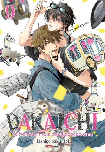 Capa de Dakaichi: O Homem Mais Desejado Do Ano Vol. 9, Panini