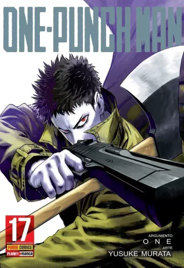 Capa de One-Punch Man Vol. 17, Panini
