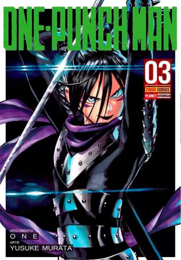 Capa de One-Punch Man Vol. 3, Panini