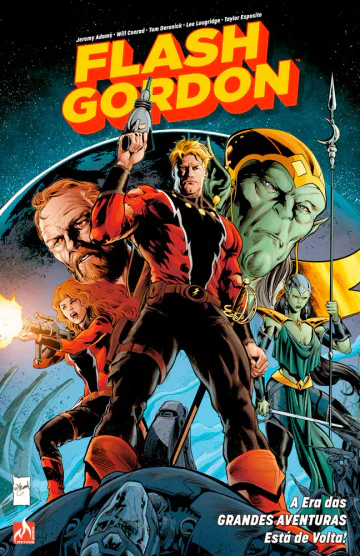 Capa de Flash Gordon Vol. 01 (Mad Cave), Mythos Editora