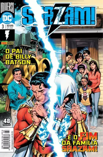 Capa de Shazam! Vol. 3, Panini