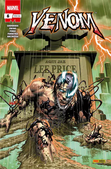 Capa de Venom (2025) 06, Panini
