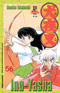 Capa de Inu-Yasha #56, Editora JBC