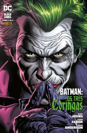 Capa de Batman: Os Três Coringas Vol. 2, Panini