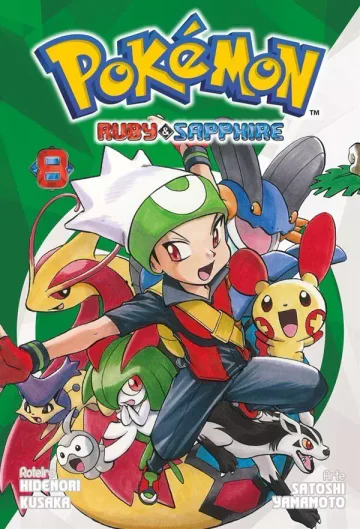 Capa de Pokémon Ruby And Sapphire Vol. 8, Panini