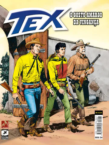 Capa de Tex nº 669, Mythos Editora