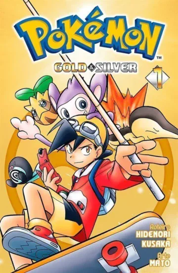 Capa de Pokémon Gold And Silver Vol. 1, Panini