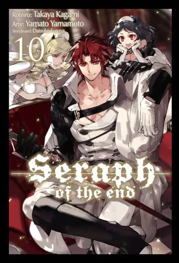 Capa de Seraph Of The End Vol. 10, Panini