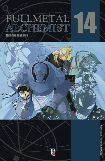 Capa de Fullmetal Alchemist ESP. #14, Editora JBC
