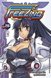 Capa de Freezing #28, Editora JBC