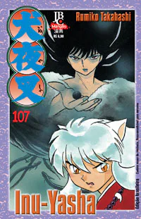 Capa de Inu-Yasha #107, Editora JBC