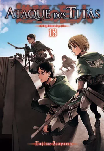 Capa de Ataque Dos Titãs Vol. 18, Panini