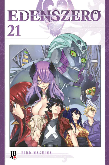 Capa de Edens Zero #21, Editora JBC