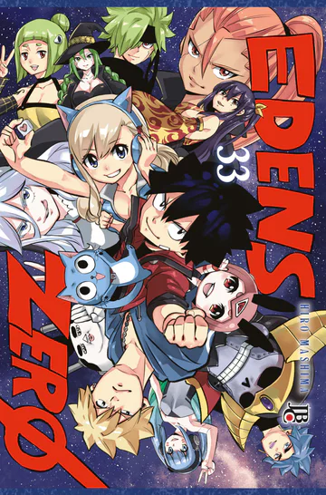 Capa de Edens Zero #33, Editora JBC