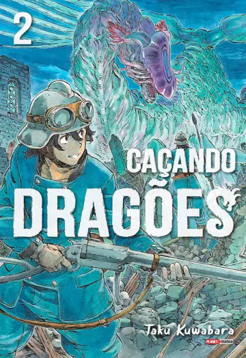 Capa de Caçando Dragões Vol. 2, Panini