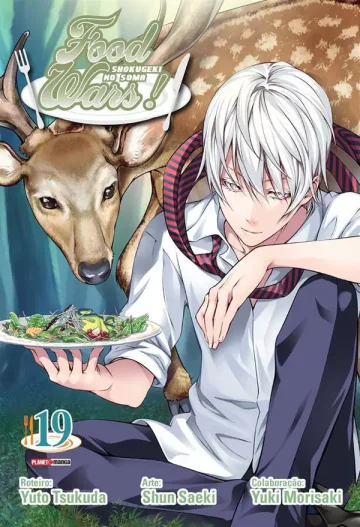 Capa de Food Wars Vol. 19, Panini