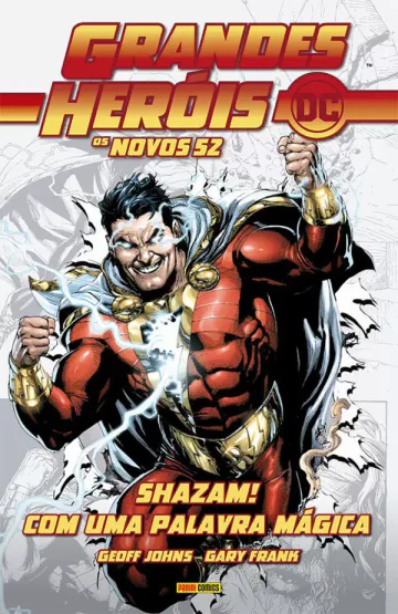 Capa de Grandes Heróis DC: Os Novos 52 Vol. 23 - Shazam!, Panini