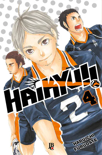 Capa de Haikyu!! #04, Editora JBC