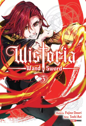 Capa de Wistoria: Wand & Sword Vol. 03, Panini