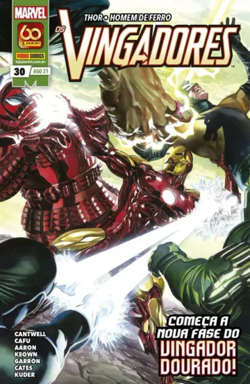 Capa de Os Vingadores (2019) Vol. 30, Panini