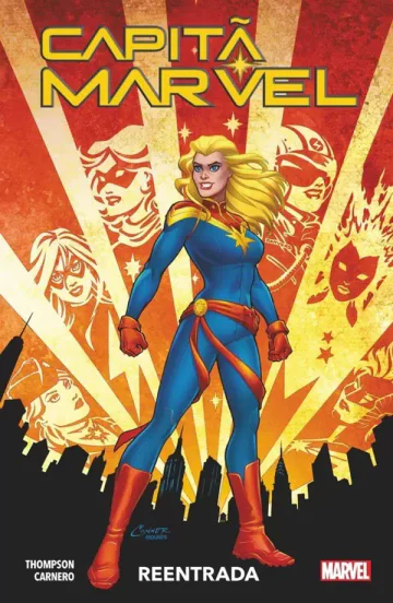 Capa de Capitã Marvel Vol. 1, Panini