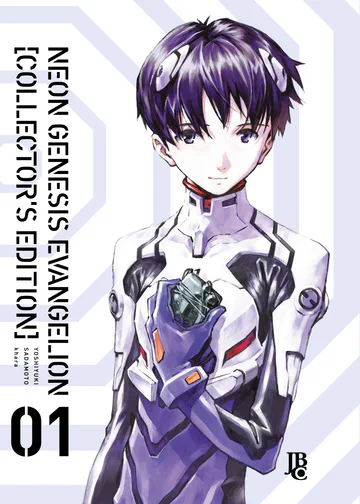 Capa de Neon Genesis Evangelion Collector's Edition #01, Editora JBC