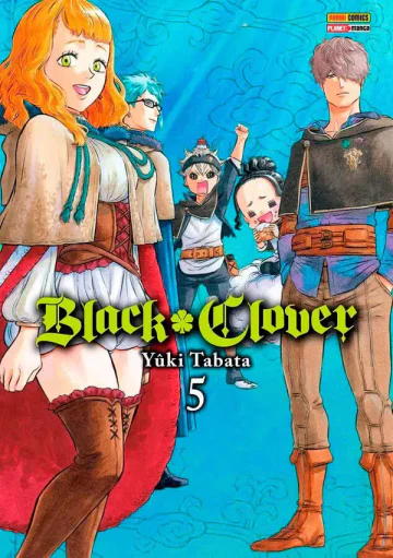 Capa de Black Clover Vol. 5, Panini