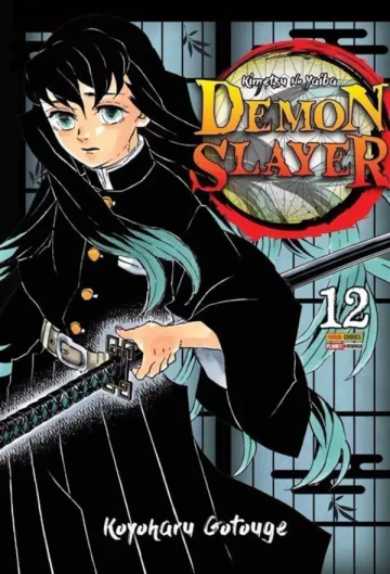 Capa de Demon Slayer - Kimetsu No Yaiba Vol. 12, Panini