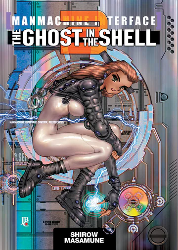 Capa de The Ghost in the Shell 2.0 - Manmachine Interface, Editora JBC
