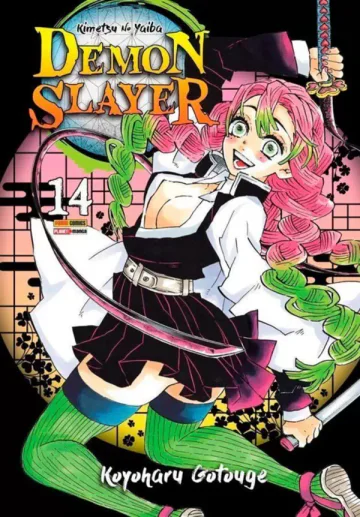Capa de Demon Slayer - Kimetsu No Yaiba Vol. 14, Panini