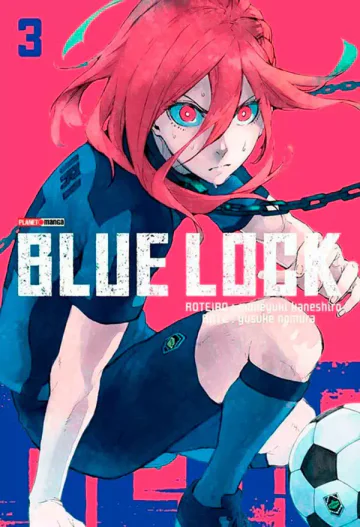 Capa de Blue Lock Vol. 3, Panini
