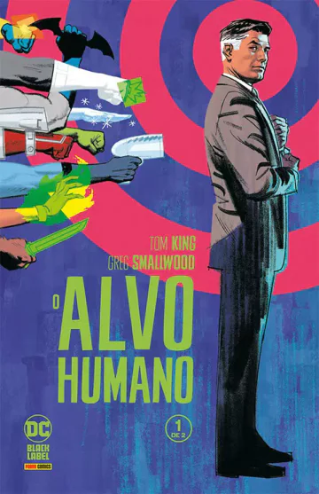Capa de Alvo Humano Vol. 1, Panini