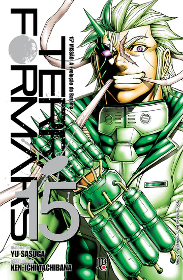 Capa de Terra Formars #15, Editora JBC