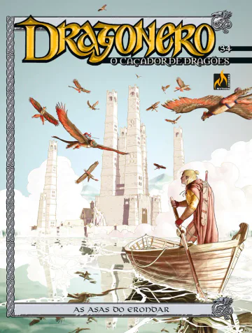 Capa de As Asas do Erondar, Mythos Editora