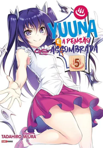 Capa de Yuuna E A Pensão Assombrada Vol. 5, Panini