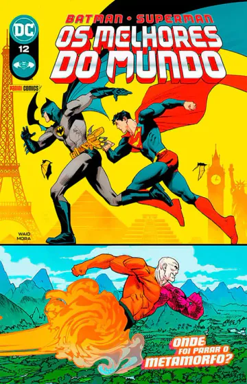 Capa de Batman/Superman: Os Melhores Do Mundo Vol. 12, Panini