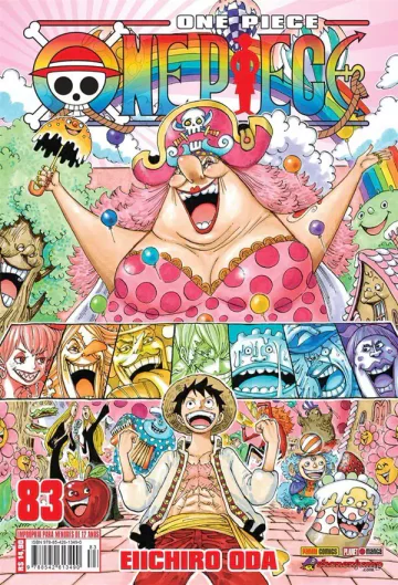 Capa de One Piece Vol. 83, Panini