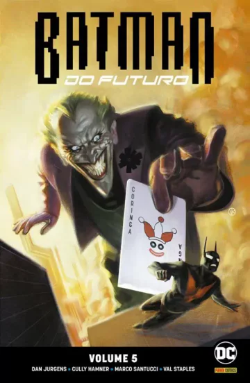 Capa de Batman Do Futuro Vol. 5, Panini