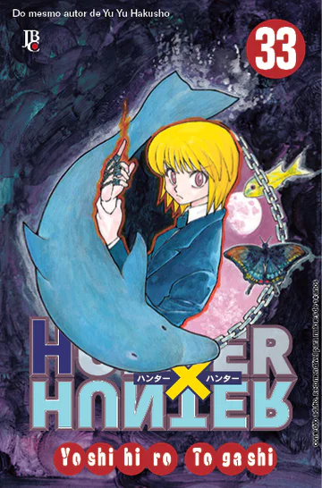 Capa de Hunter x Hunter #33, Editora JBC