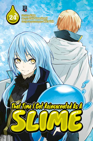 Capa de That Time I Got Reincarnated as a Slime #24, Editora JBC