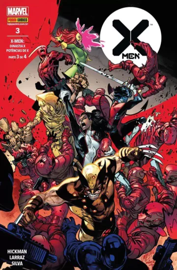 Capa de X-Men (2020) Vol. 3, Panini