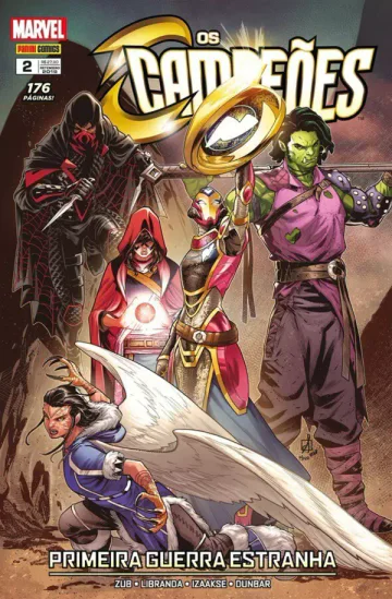 Capa de Os Campeões Vol. 2, Panini