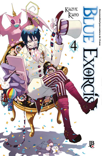 Capa de Blue Exorcist #04, Editora JBC